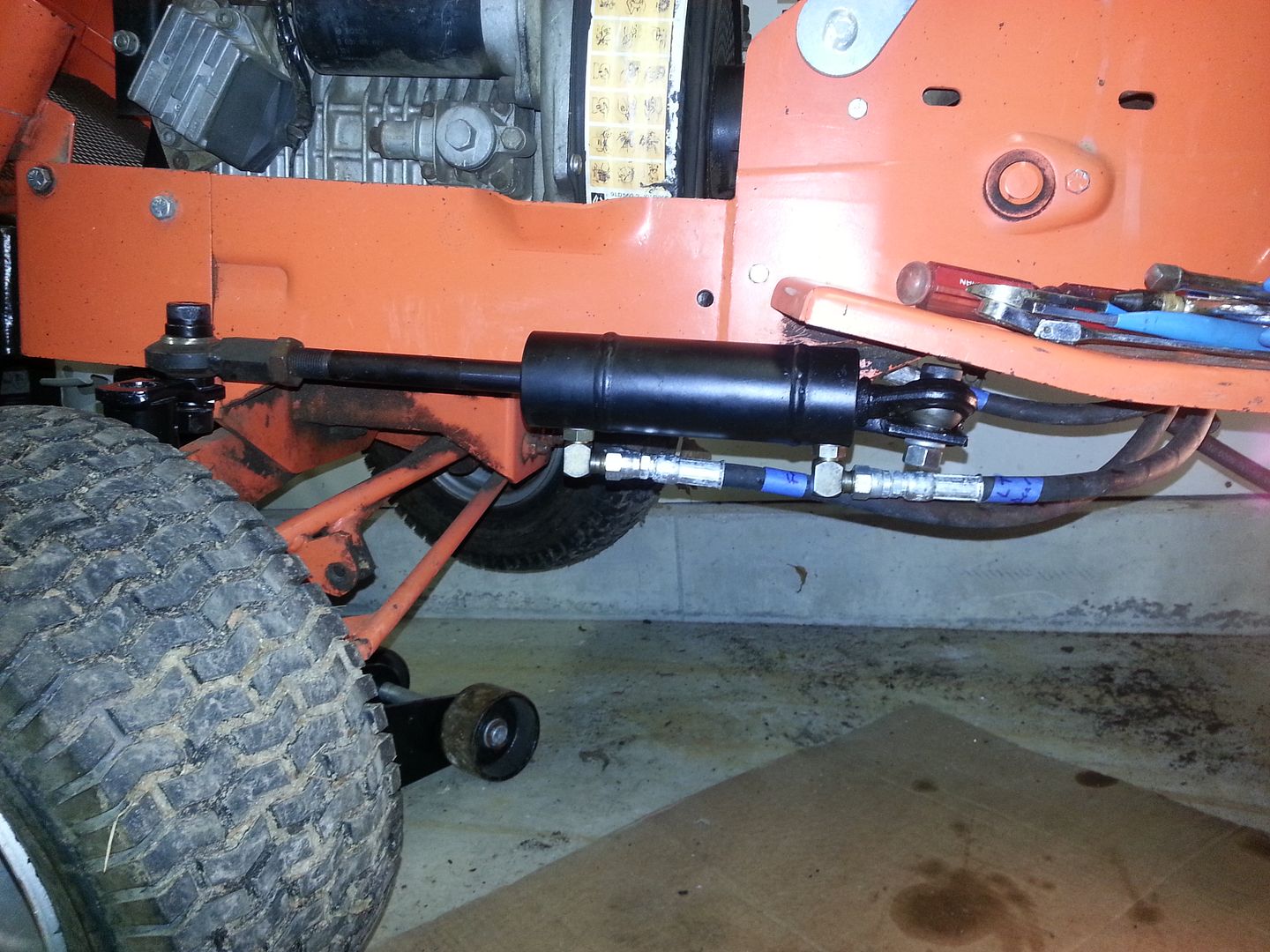 Project Checked Off The List! Power Steering Install On Simplicity 7790